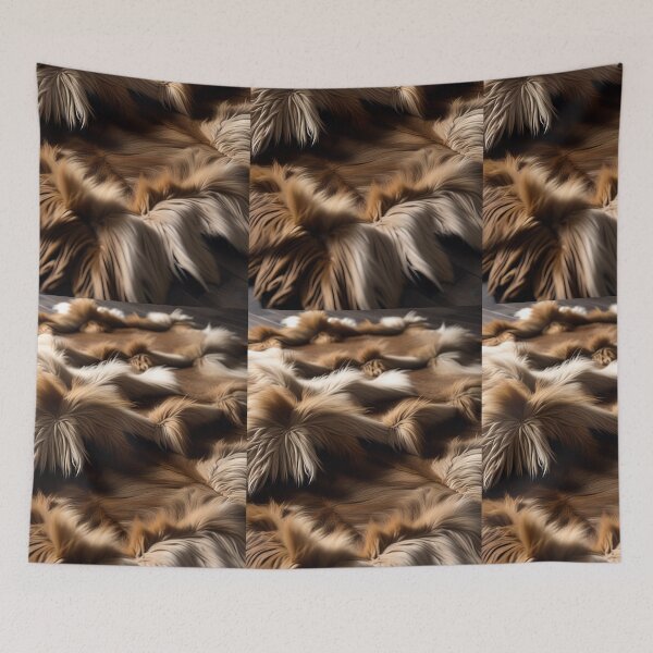 Item preview, YAK PELT SKIN HIDE TAXIDERMY PRINT~Mongolian Wild Animal Lover~Party Decoration~Birthday Gift~Favor designed and sold by Spinning Plates 360.