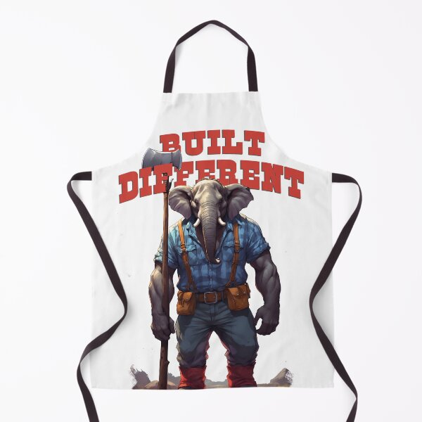 Item preview, Elephant: Built Different designed and sold by KnoClothingCo.