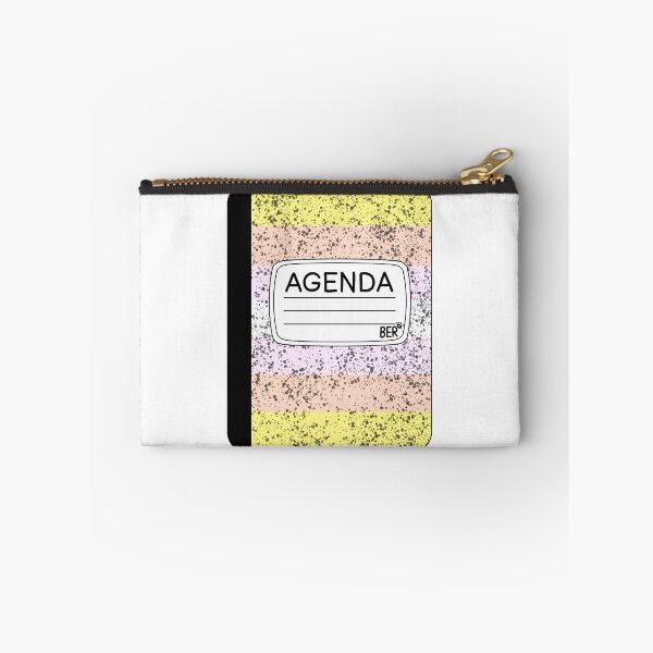 Item preview, Subtle Pangender LGBTQ+ Pride Agenda Composition Notebook designed and sold by SentABear.