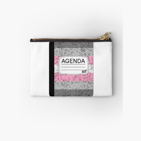 Item preview, Subtle Demigirl LGBTQ+ Pride Agenda Composition Notebook designed and sold by SentABear.