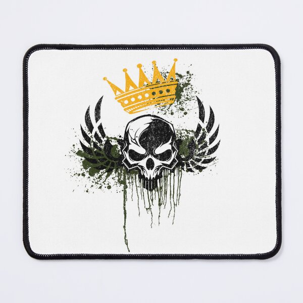 Item preview, Winged Skull Crowned designed and sold by Epic Splash Graphics.