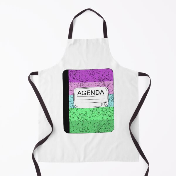Item preview, Subtle Toric LGBTQ+ Pride Agenda Composition Notebook designed and sold by SentABear.