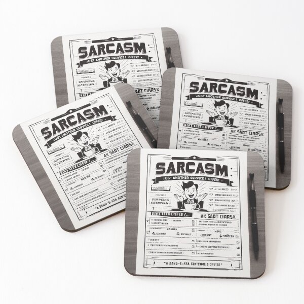 Item preview, Sarcasm Just Another Service I Offer designed and sold by Wonderall.