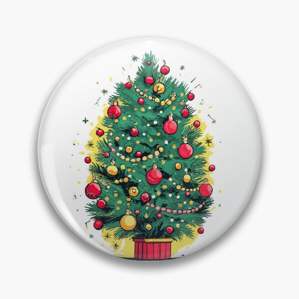 Artikelvorschau, Bunter Weihnachtsbaum entworfen und verkauft von PrimeInk.