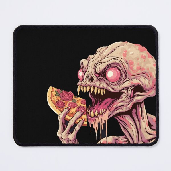 Item preview, Alien Eating Pizza designed and sold by Bjammer.