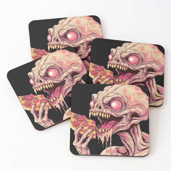 Item preview, Alien Eating Pizza designed and sold by Bjammer.