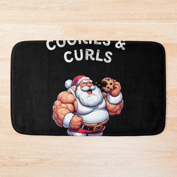Item preview, Santa Claus cookies and curls designed and sold by SeeingBeyond.