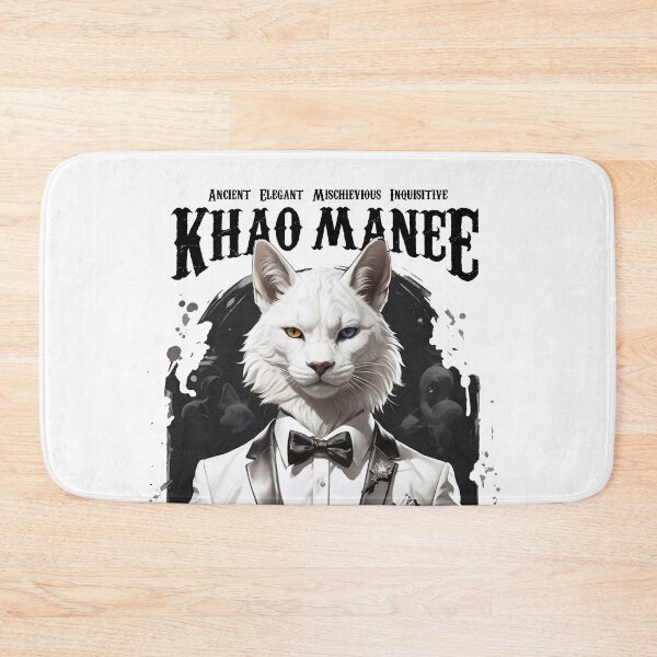 Item preview, Endangered Animals, Khao Manee: Maise Manefred designed and sold by KnoClothingCo.