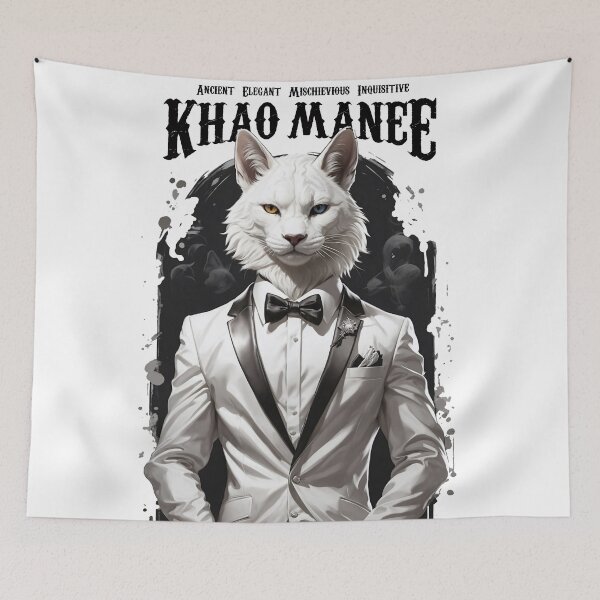 Item preview, Endangered Animals, Khao Manee: Maise Manefred designed and sold by KnoClothingCo.