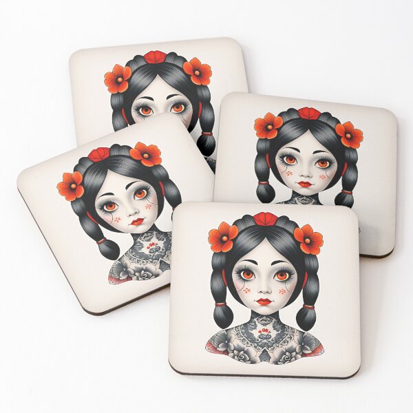 Item preview, Doll Design: In Bloom designed and sold by WorkWickedly.