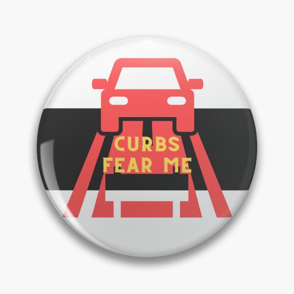 Item preview, Curbs Fear Me Bumper Sticker designed and sold by tkel1.