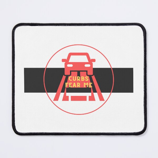 Item preview, Curbs Fear Me Bumper Sticker designed and sold by tkel1.