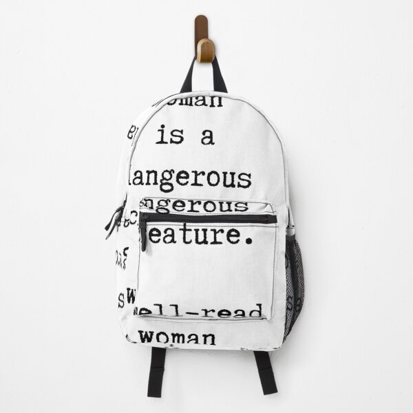 Item preview, A well-read woman is a dangerous creature. designed and sold by venomouspixie.
