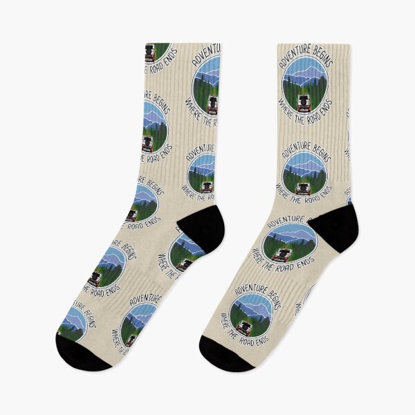 Item preview, Adventure Begins Where The Road Ends ~ Heritage White Edition   designed and sold by ZookiniYellow.