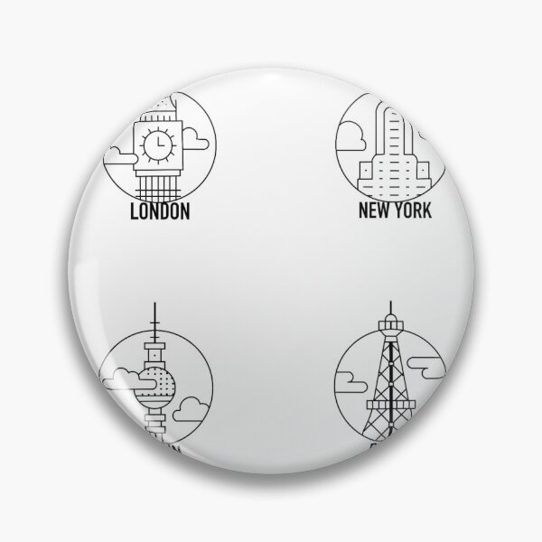 Item preview, City Sticker Pack  designed and sold by rebeccac52.
