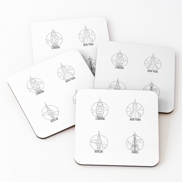 Item preview, City Sticker Pack  designed and sold by rebeccac52.