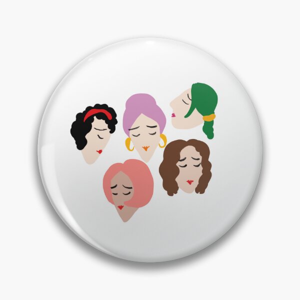 Aperçu de l'œuvre CINQ FEMME créée et vendue par chepattern09.
