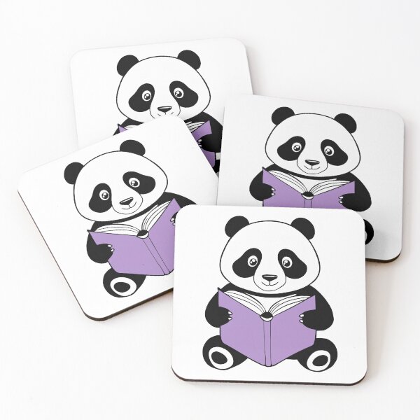 Item preview, Bookish Panda Bear designed and sold by Jax-Illustrates.