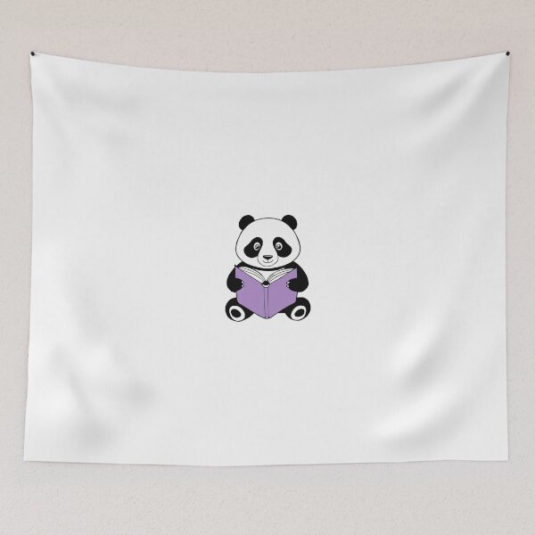 Item preview, Bookish Panda Bear designed and sold by Jax-Illustrates.