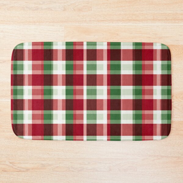 Item preview, Christmas Gingham Check Pattern designed and sold by AgathaZolastore.