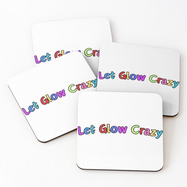 Item preview, Let's Glow Crazy, Matching Family Birthday, Glow Birthday, Friendship Tee, Funny Glow Design designed and sold by KM ØNLY.
