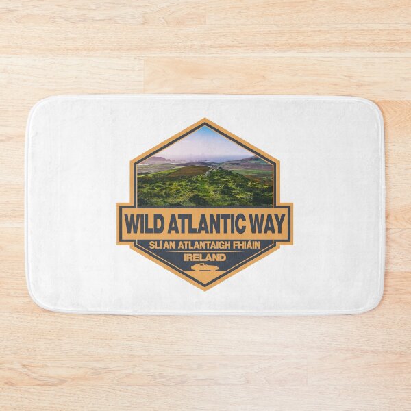 Item preview, Wild Atlantic Way Ireland Travel Art Badge designed and sold by KrisSidDesigns.