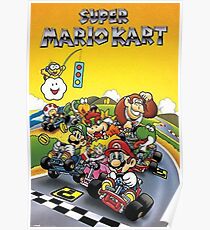 mario kart Poster