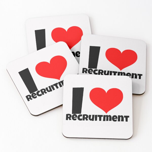 Item preview, I love recruitment, Recruiter designed and sold by Recruiter-Love.