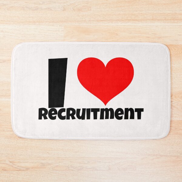 Item preview, I love recruitment, Recruiter designed and sold by Recruiter-Love.