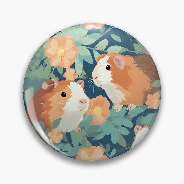 Item preview, Guinea Pigs in Bloom II designed and sold by the-lamplighter.