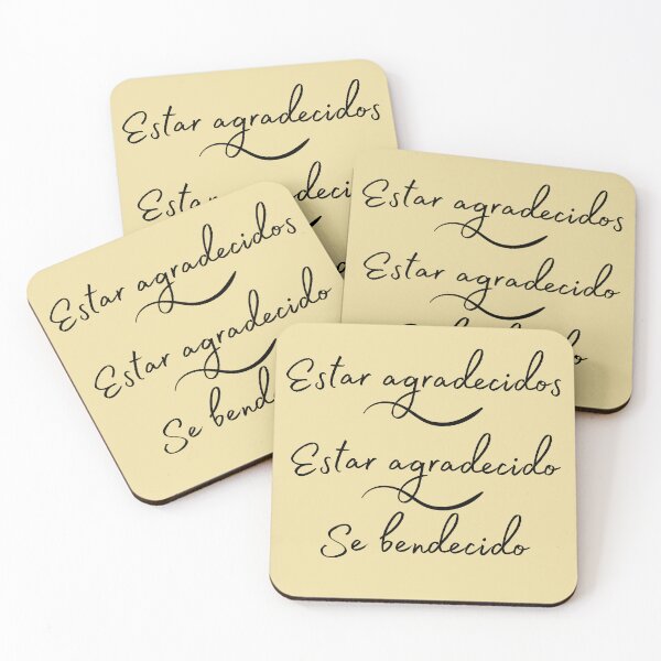 Item preview, Estar Agradecidos, Estar Agradecido, Se Bendecido designed and sold by MamaCarmody.