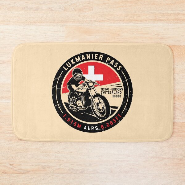 Item preview, Lukmanier Pass | Switzerland | Motorcycle designed and sold by KrisSidDesigns.
