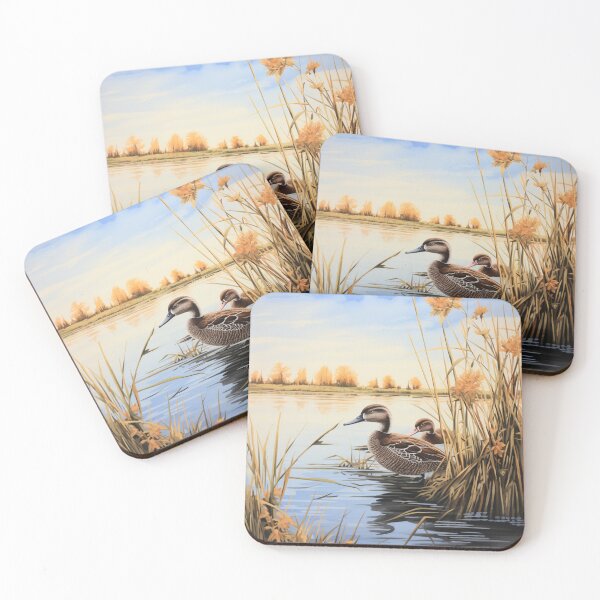 Item preview, Ducks on a Pond designed and sold by Hartbecke.