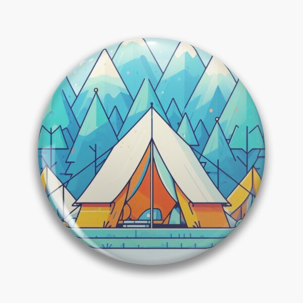 Item preview, Camping in the mountains. designed and sold by growing-mom.