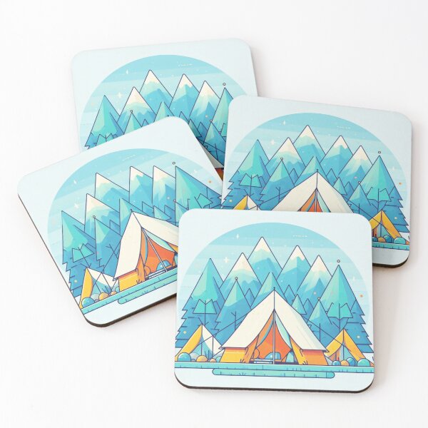 Item preview, Camping in the mountains. designed and sold by growing-mom.