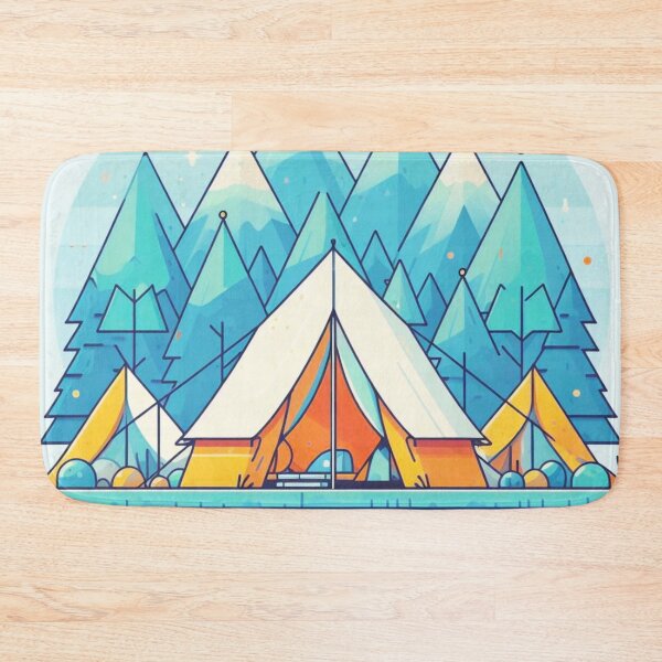 Item preview, Camping in the mountains. designed and sold by growing-mom.
