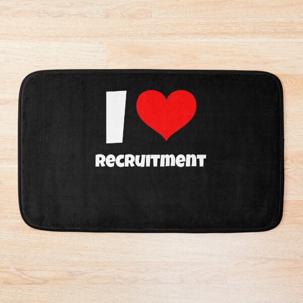 Item preview, I love recruitment, Recruiter designed and sold by Recruiter-Love.