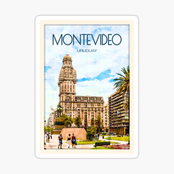 Montevideo Stickers for Sale | Free US Shipping | Redbubble