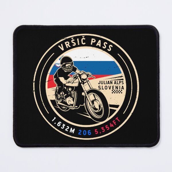 Item preview, Vrsic Pass | Slovenia | Motorcycle designed and sold by KrisSidDesigns.
