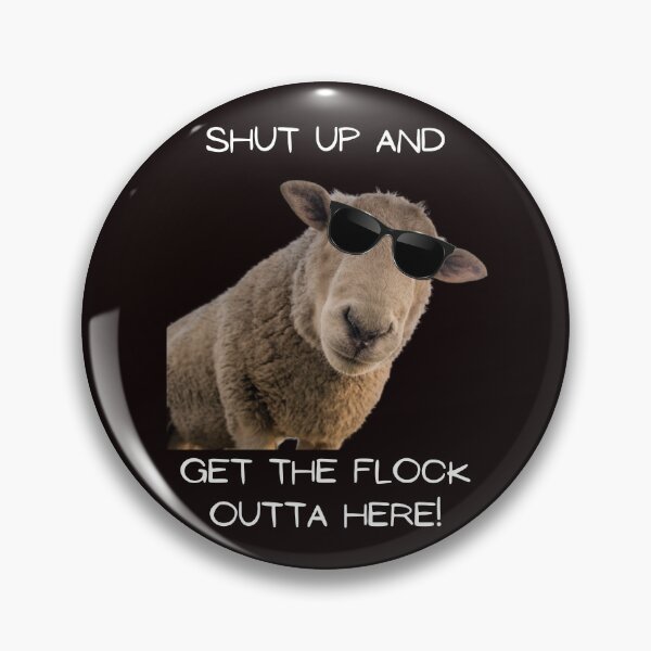 Item preview, Get The Flock Outta Here! designed and sold by LifestylesUnlim.