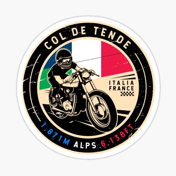 Item preview, Col de Tende Italy | France | Motorcycle designed and sold by KrisSidDesigns.