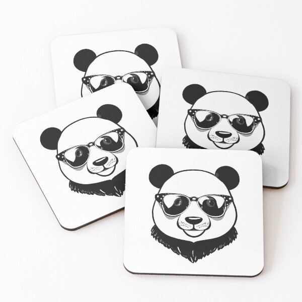 Item preview, Chic Panda with Shades designed and sold by Jax-Illustrates.