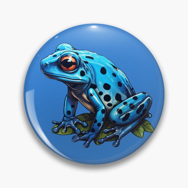 Item preview, Blue Dart Frog sticker designed and sold by ChrisM63.