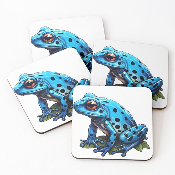 Item preview, Blue Dart Frog sticker designed and sold by ChrisM63.