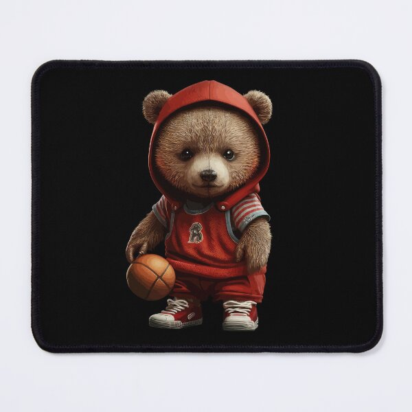 Item preview, Cute teddy bear plays basketball designed and sold by Vinhthetran.