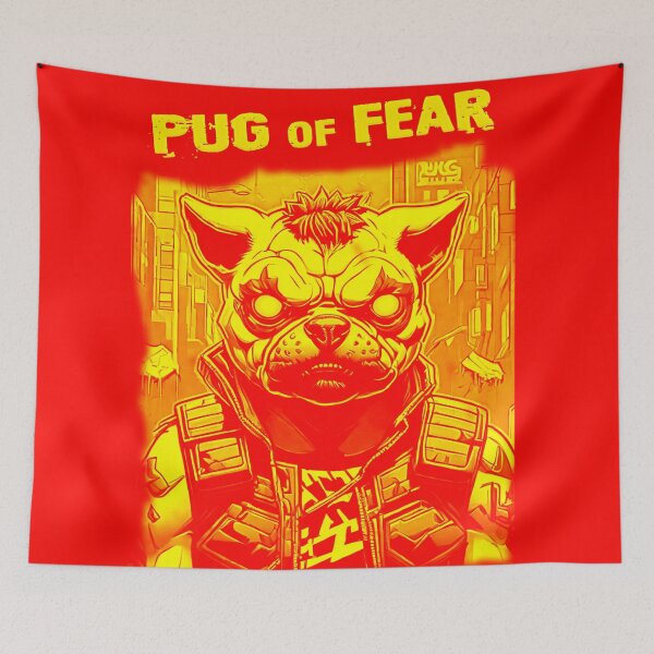 Item preview, Pug of Fear 17 ALTERNATIVE  designed and sold by RedBluffTraders.