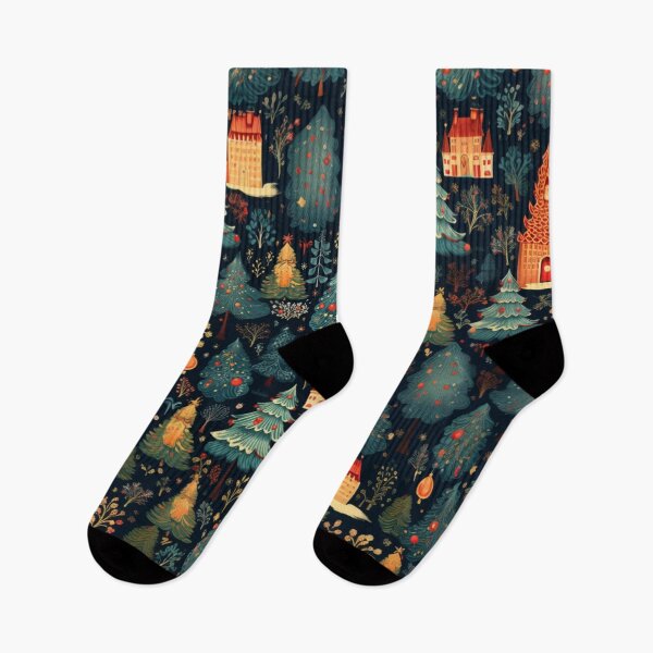 Item preview, Stylish Estates in an Emerald Forest Vintage Pattern designed and sold by AgathaZolastore.