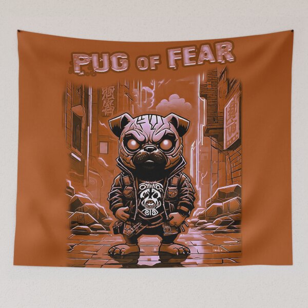 Item preview, Pug of Fear 18 ALTERNATIVE  designed and sold by RedBluffTraders.