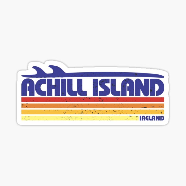 Item preview, Achill Island Irlande Paradis Surf Rétro designed and sold by KnutKnutKnut.