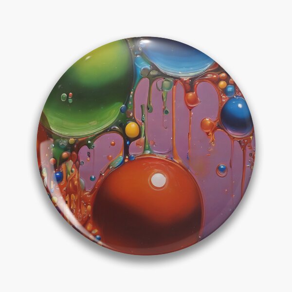 Item preview, bubble art -bright bubbles. designed and sold by Eandbeyond.
